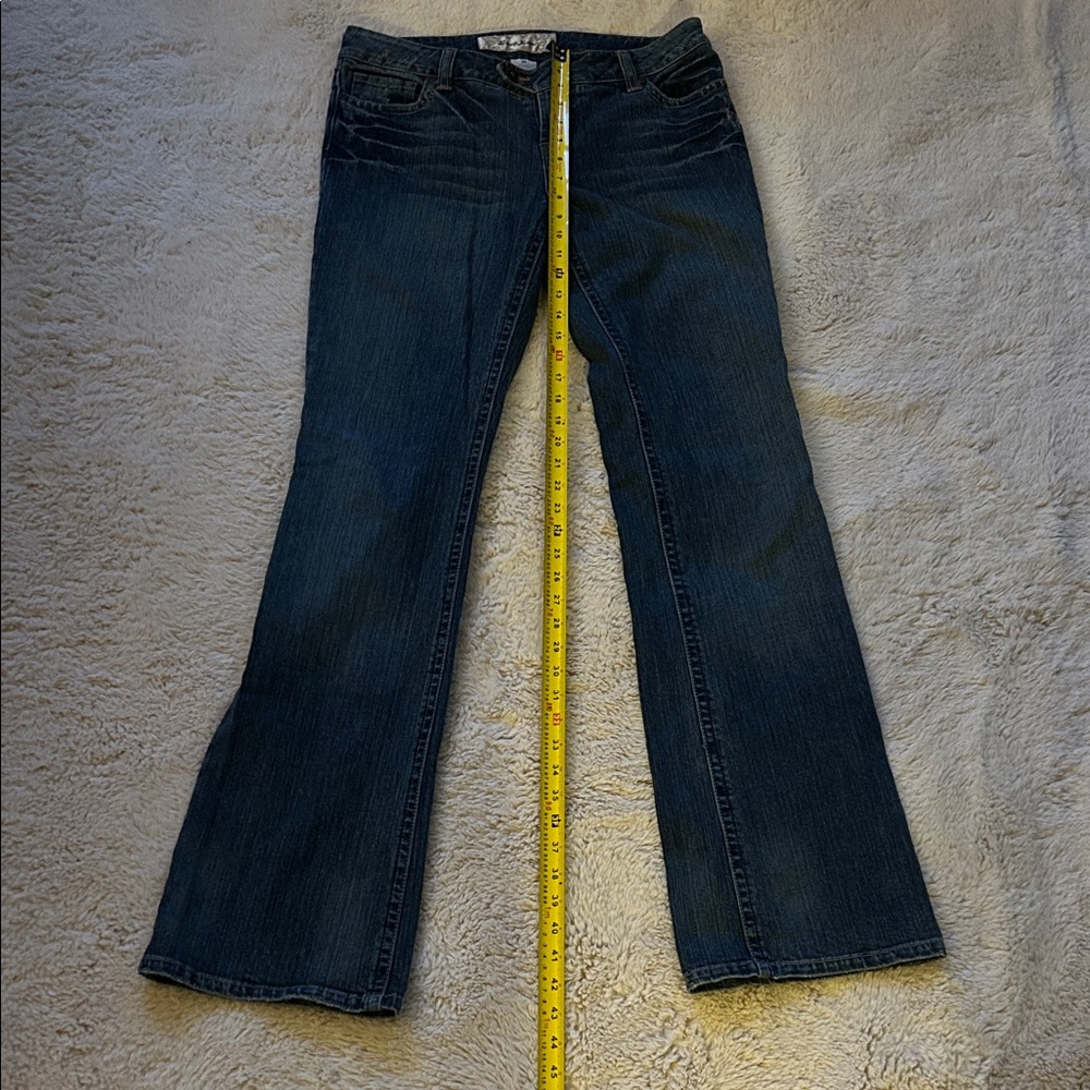 Dark Blue Brody  Bootcut Jeans - Classic Denim